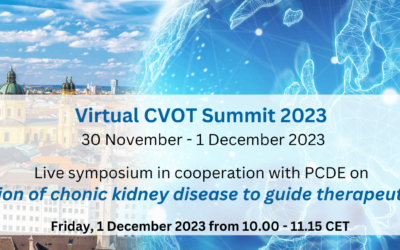 CVOT Summit 2023, streaming of symposium in cooperation with PCDE
